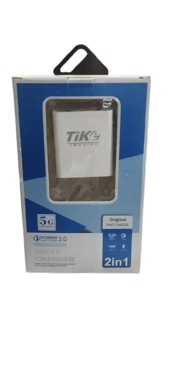Cargador Tike 18W Tipo C 2 EN 1