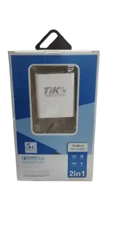 [[CARG-0088]] Cargador Tike 18W Tipo C 2 EN 1